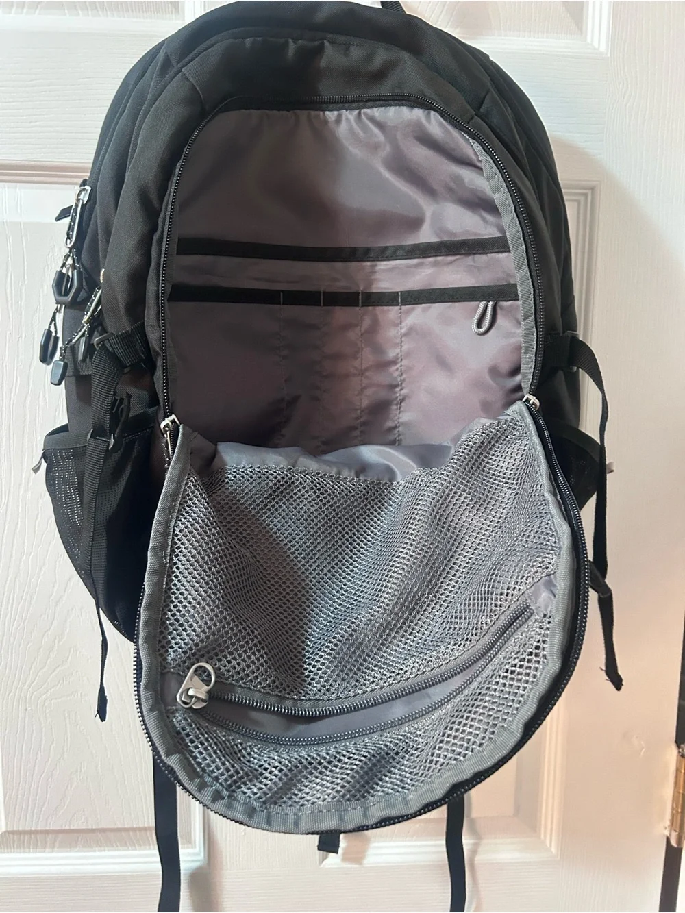 Columbia Black Backpack with Georgia G Logo